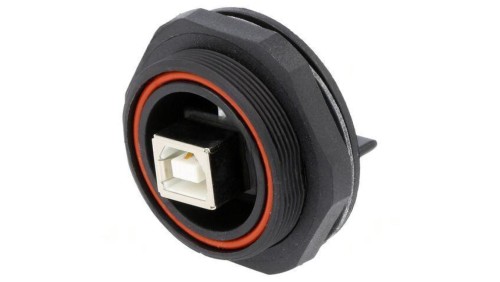 Złącze USB B gniazdo PIN: 4 skręcane USB Buccaneer IP68 PX0845/B