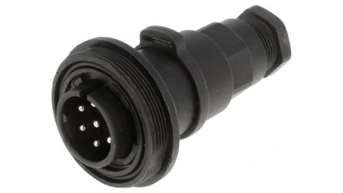 Złącze okrągłe wtyk męskie PIN: 7 5A 250V Standard Buccaneer PX0746/P