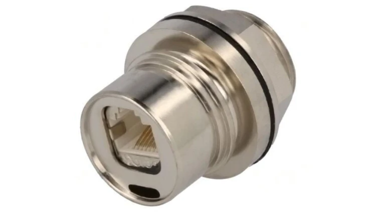 Złącze RJ45 łącznik PIN: 8 ekranowane push-pull na panel PXM6033TP