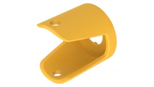 Kołnierz ochronny OptoHiT żółty 50mm plastik 704.927.8