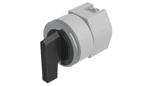 Przełącznik obrotowy 30mm Poz.stab 3 czarny/srebrny brak 704.093.018
