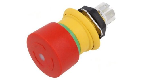 Przełącznik bezpieczeństwa 16mm NC + NO czerwony LED 61 61-6451.4277