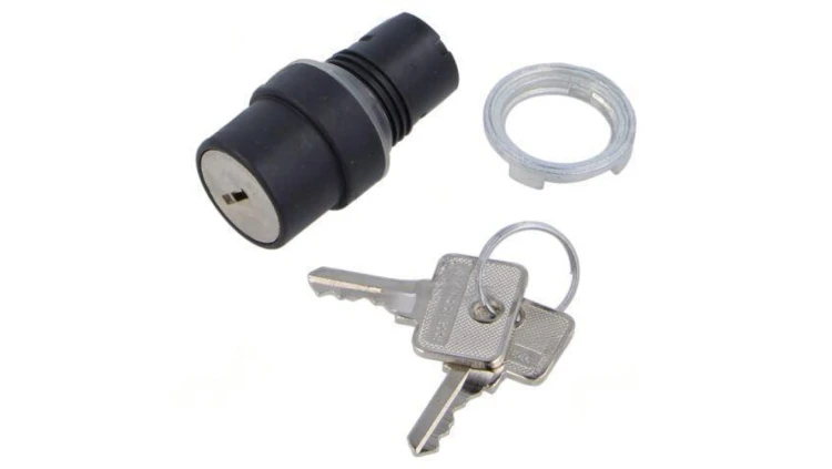 Przełącznik obrotowy z kluczem 22mm Poz.stab 1 brak IP65 46-290K.1000.7P8