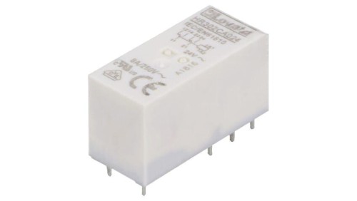 Przekaźnik elektromagnetyczny, DPDT, Cewka: 8A, 24VAC/250VAC HR302CA024