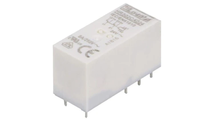 Przekaźnik elektromagnetyczny, DPDT, Cewka: 8A, 24VAC/250VAC HR302CA024
