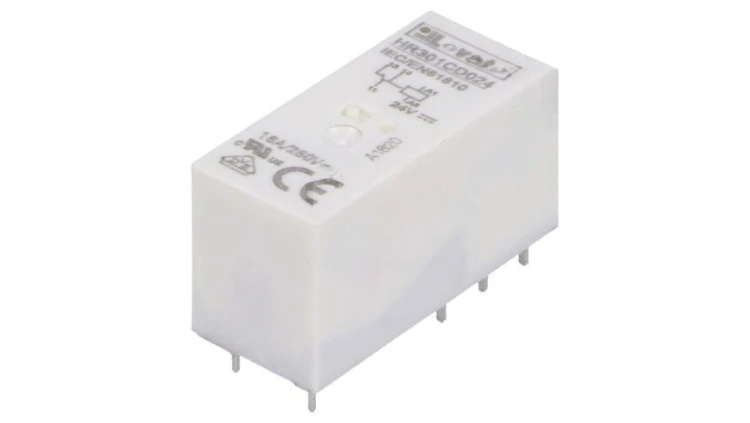 Przekaźnik elektromagnetyczny, SPDT, Cewka: 24VDC, 16A, HR30 HR301CD024