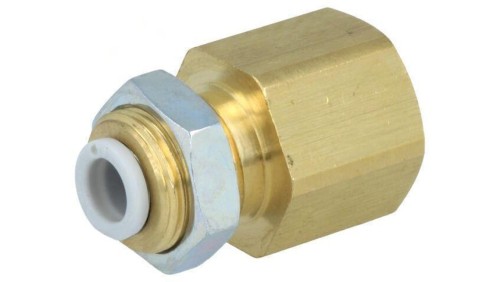 Złączka wtykowa gwintowana,prosta -1-10bar mosiądz -5-60C KQ2E06-03A