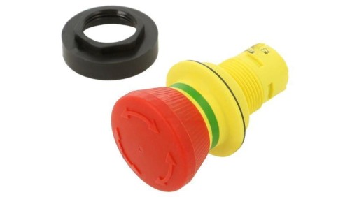 Przełącznik bezpieczeństwa - grzybkowy IP65 22mm RRJUV