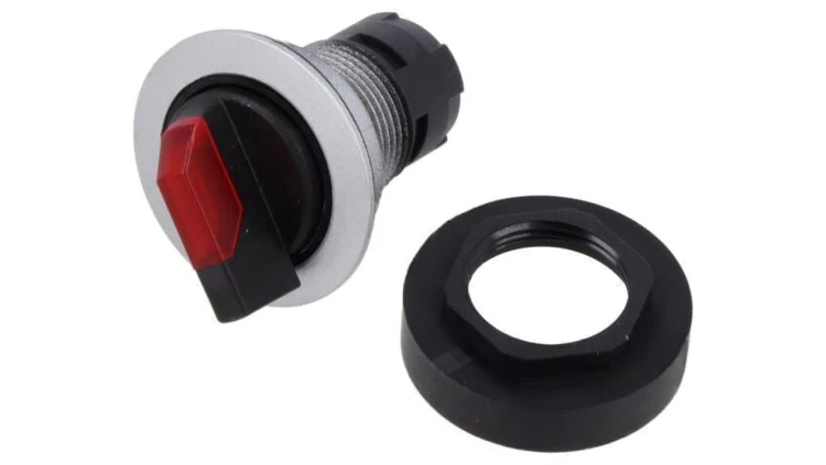 Przełącznik obrotowy zależny od oprawy Ilość Pozycji Stabilnych: 3 IP65 22mm RRJWBL_RT
