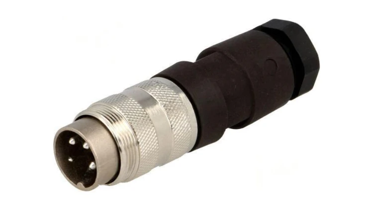 Złącze M16 wtyk męskie -PIN 4 5A 300V C091A T3300002U