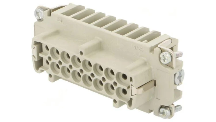Złącze HDC wkładka stykowa żeńskie 16A 500V -PIN 16 16+PE C14610B0165001