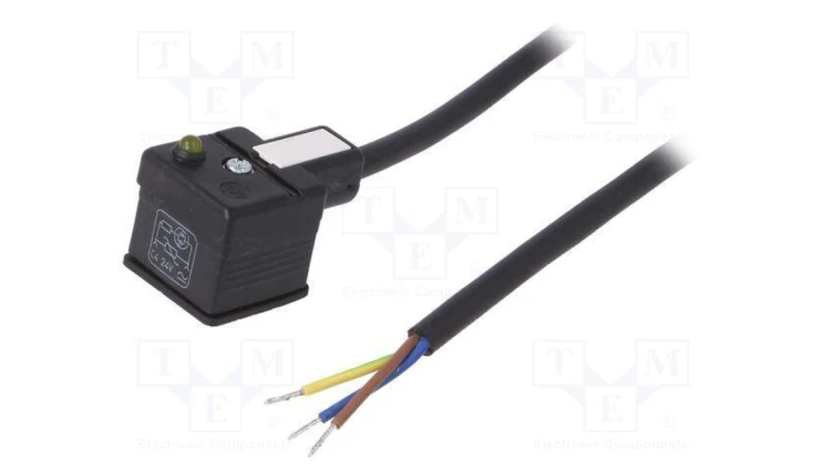 Złącze zaworowe wtyk format A 18mm żeńskie PIN 4 mPm 0,75mm2 1210501962