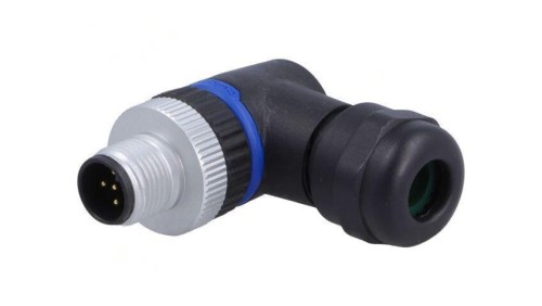Złącze M12 wtyk PIN: 5 męskie 60V kątowe IP67 zacisk śrubowy PXPPAM12RAM05ASTPG9