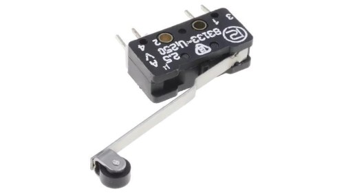 Mikroprzełącznik SNAP ACTION ON-(ON), 2,5A/250VAC 0,3A/220VDC 83133S54ER-34,4LO