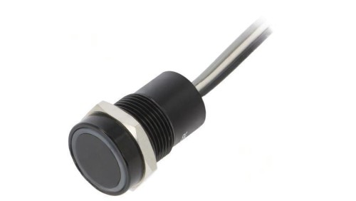 Przełącznik pojemnościowy Poz: 2 SPST-NO 0,01A/12VDC IP68 MC16MOBGR