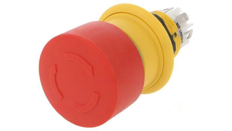 Przełącznik bezpieczeństwa 16mm Poz.stab 2 NC x2 + NO brak 61-6441.4087
