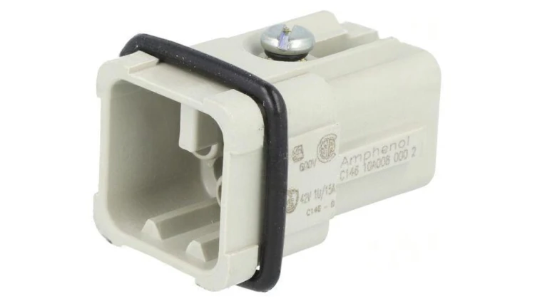 Złącze HDC wkładka stykowa męskie 16A 42V -PIN 8 rozmiar A3 C14610A0080002
