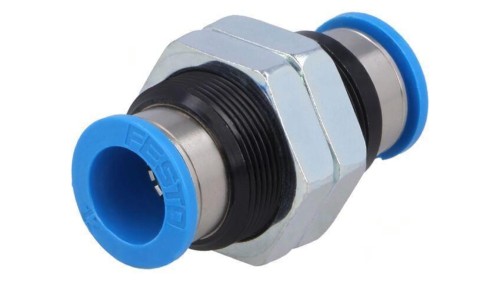Złączka wtykowa gwintowana,prosta -0,95-6bar Gwint M22 153161