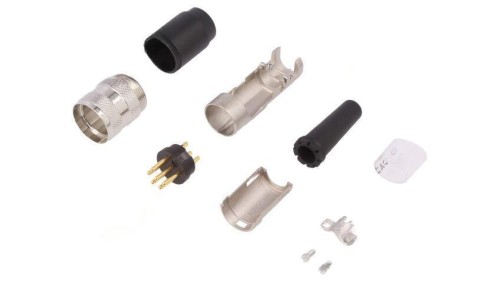 Złącze M16 wtyk męskie -PIN 6 5A 300V C091A T3400018U