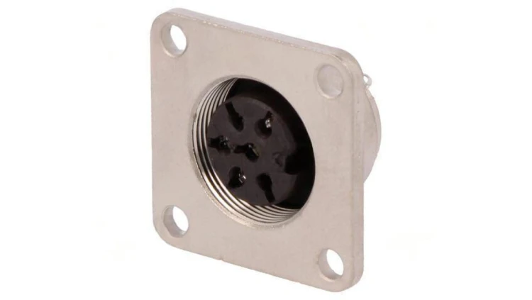 Złącze M16 gniazdo żeńskie -PIN 6 5A 300V C091D C09131T0061002U