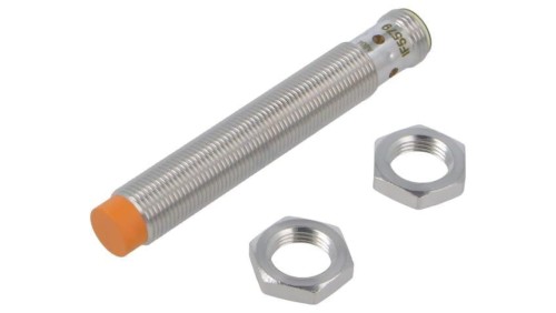 Czujnik Indukcyjny Obudowa: M12 Zabudowany (flush) Zasięg: 2mm Wyjście: 1xPNP(NO) Złącze: M12 Zasilanie: 10-36VDC IP67 IF5579