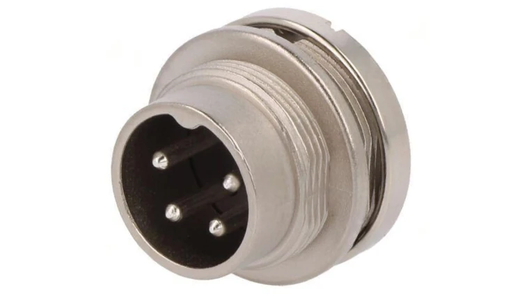 Złącze M16 gniazdo męskie -PIN 4 5A 300V C091D C09131W0041002U