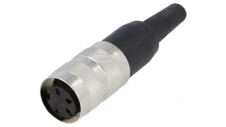 Złącze M16 wtyk żeńskie -PIN 4 5A 300V C091A T3301001U