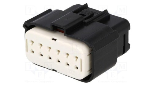Złącze automotive wtyk żeńskie MX150L PIN 12 IP67 na przewód 19418-0038