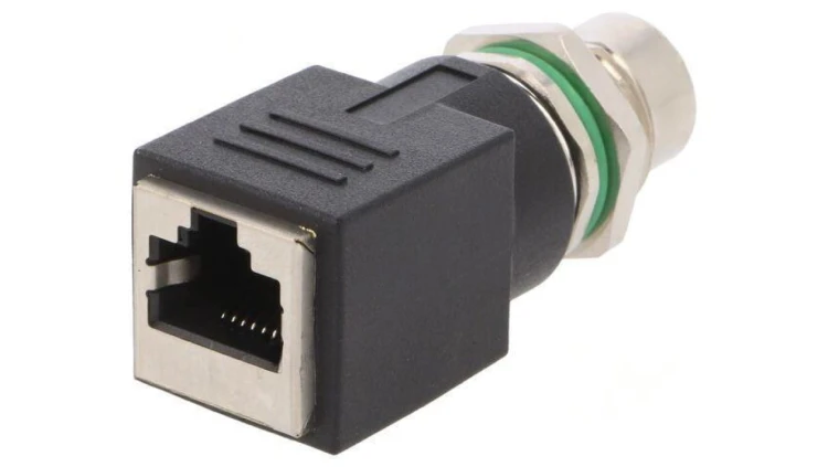 Adapter M12 żeński,RJ45 gniazdo kod X-ProfiNET PIN: 8 PXMBNI12RPM08XRJM16