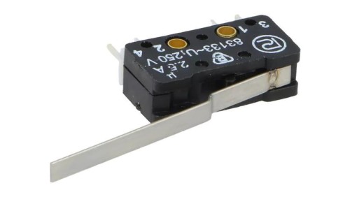 Mikroprzełącznik SNAP ACTION ON-(ON), 2,5A/250VAC 0,3A/220VDC 83 133 S54 AR35.75LO