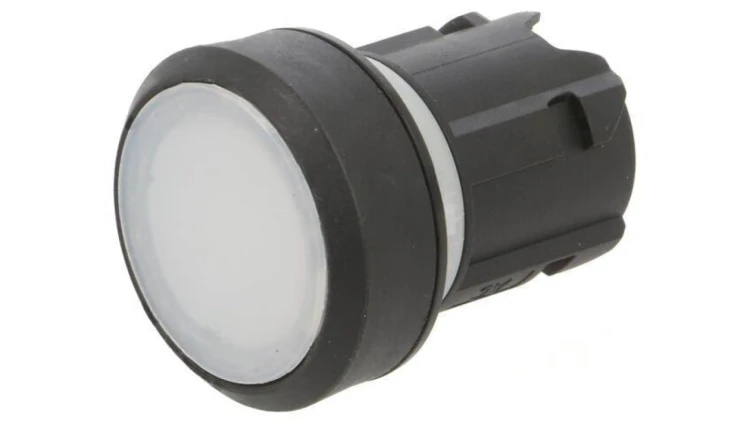Przełącznik przyciskany 22mm Poz.stab 1 biały płaski 45 45-2231.11N0.000