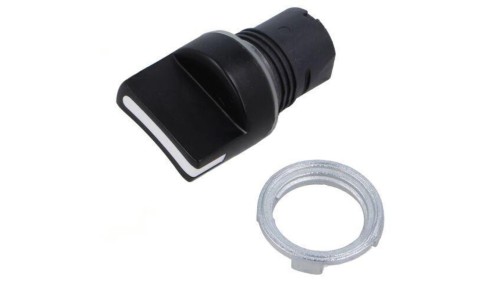 Przełącznik obrotowy 22mm Poz.stab 4 czarny brak IP65 46 46-2818.1CV0.007