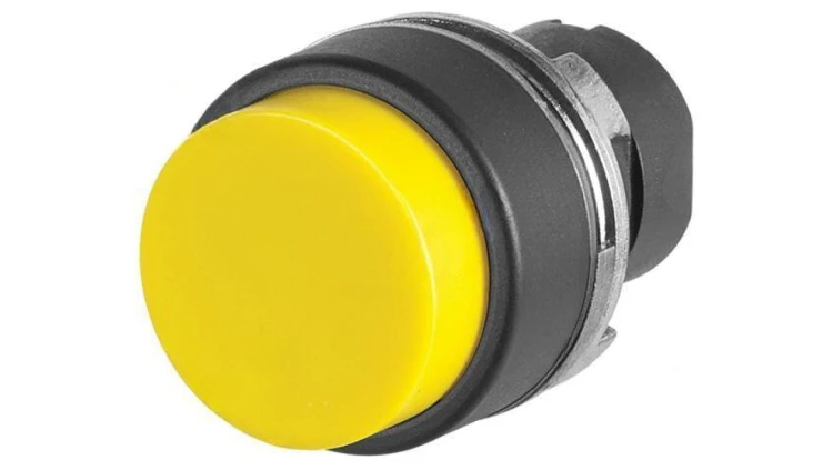 Przełącznik przyciskany 22mm Poz.stab 1 żółty brak IP65 46 46-2131.1240.000