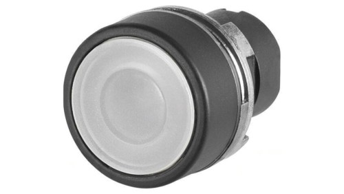 Przełącznik przyciskany 22mm Poz.stab 1 biały IP65 płaski 46-2231.11N0.000