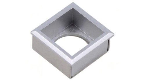 Oprawa przycisku 22mm 61 21x21mm Wym.czoła 24x24mm plastik 61-9930.4