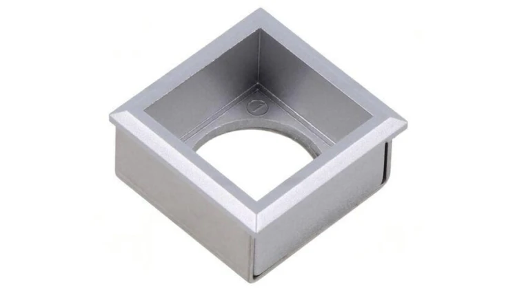 Oprawa przycisku 22mm 61 21x21mm Wym.czoła 24x24mm plastik 61-9930.4