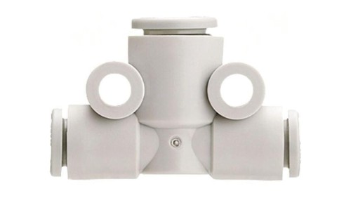 Trójnik wtykowa -1-10bar polipropylen -5-60C KQ2T10-00A