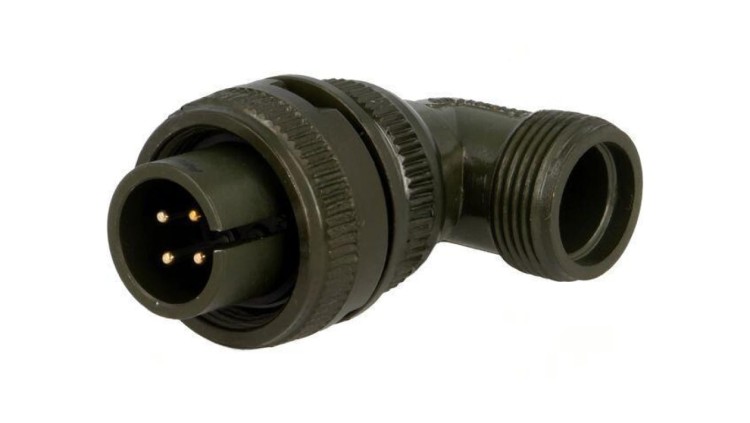 Złącze okrągłe wtyk na przewód -PIN 4 męskie MS/DS DS3108A 14S-2P
