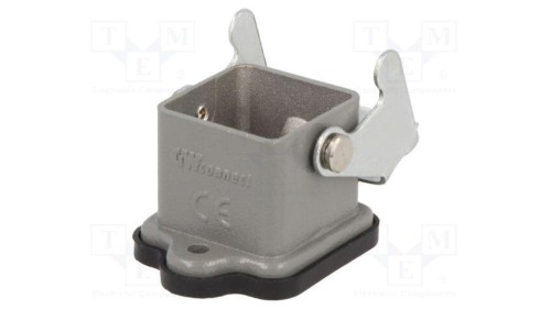 Obudowa do złączy HDC rozmiar 3A z zatrzaskiem proste metal 93601-0616