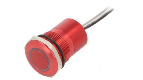 Przełącznik pojemnościowy Poz: 2 SPST-NO 0,01A/12VDC IP68 MC22MORRG