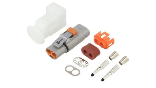 Złącze zasilające DC serii PowerLok Gen.2 męskie 60A 1kV PIN: 2 IP2X,IP67 PL182X-61-6-2