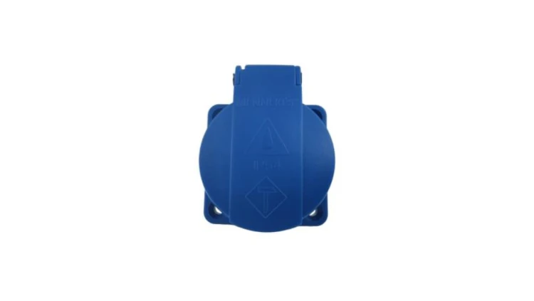 Gniazdo Mennekes natynkowe siłowe 16A/2P e 230V/16A IP54 9145