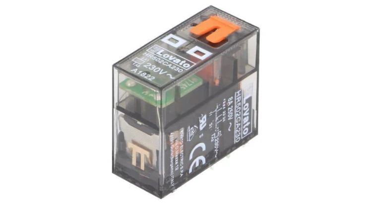 Przekaźnik elektromagnetyczny, DPDT, Cewka: 8A, 230VAC/30VDC HR502CA230