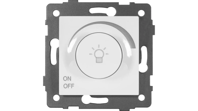 Ściemniacz oświetlenia MODERN-Q, 500W, biały
