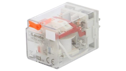 Przekaźnik elektromagnetyczny, DPDT, Cewka: 110VAC, 10A/250VAC HR702CA110