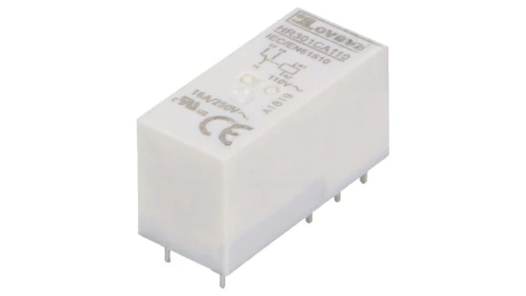 Przekaźnik elektromagnetyczny, SPDT, Cewka: 110VAC, 16A, HR30 HR301CA110
