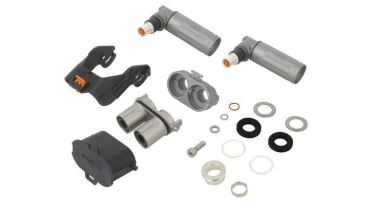 Złącze zasilające DC serii PowerLok Gen.2 męskie 300A 1kV PIN: 2 PL282X-301-50-2-5