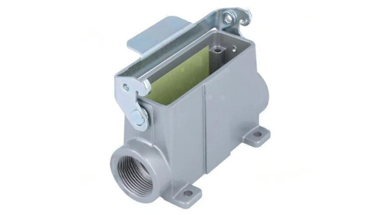 Obudowa do złączy HDC rozmiar A16 z zatrzaskiem aluminium C14610N0255002