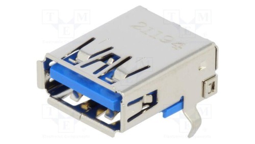 Złącze USB A gniazdo na PCB THT PIN 9 kątowe 90 USB 3.0 48405-0003