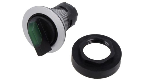 Przełącznik obrotowy zależny od oprawy Ilość Pozycji Stabilnych: 3 IP65 22mm RRJWBL_GN